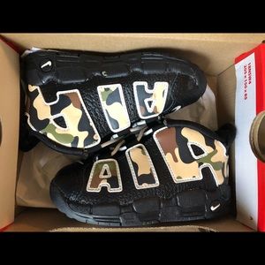 Army colored uptempos